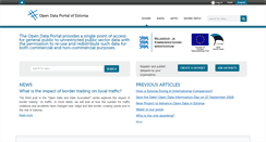 Desktop Screenshot of opendata.riik.ee